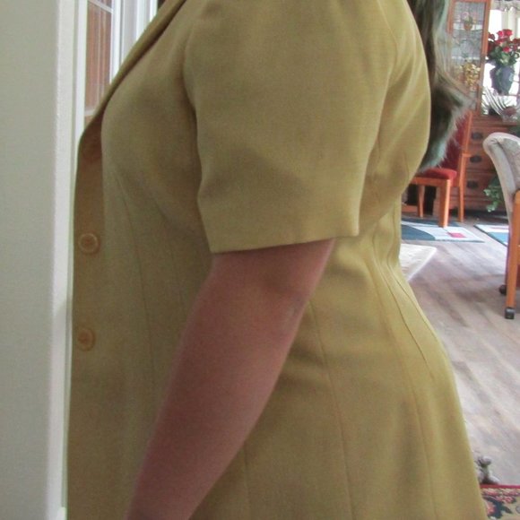 Le Suit Jackets & Coats Pale Yellow Dress Jacket 6 Woman Poshmark